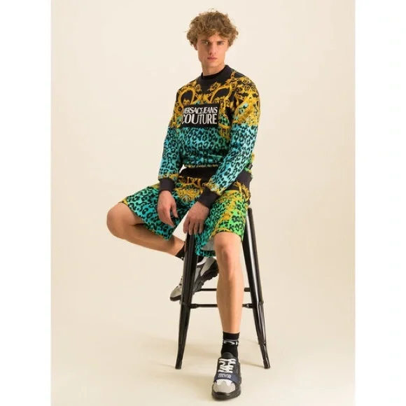 Versace Couture Men's Leo Baroque Crewneck Sweatshirt - Picture 3 of 3